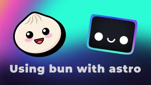 Using bun with astro